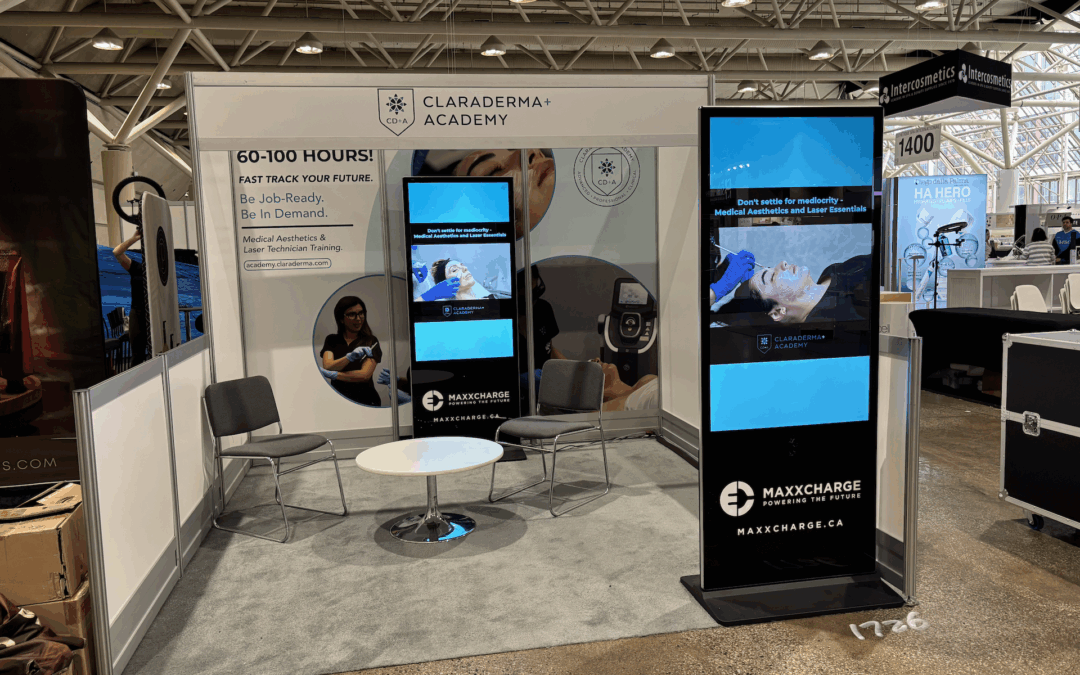 Three Booths. One Powerhouse. MaxxCharge at ESI Toronto 2025
